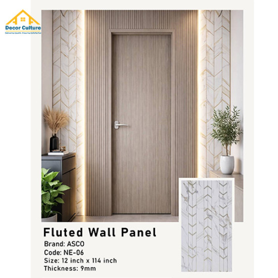 Fluted Wall Panel 12x114 Inch