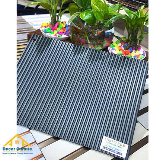 Limitless Charcoal Panel