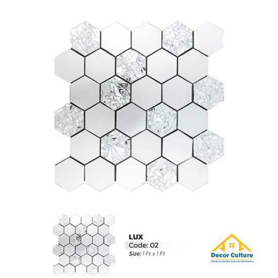 3D Wall Panel 1ft x 1ft 